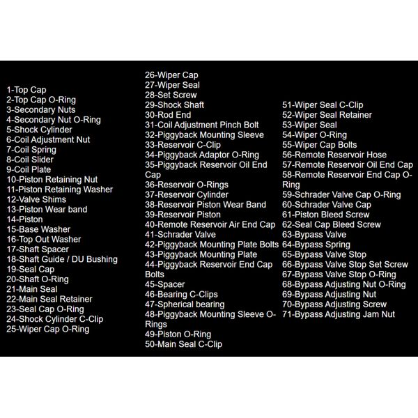 Reservoir Clamp 2.5 Cyl to 2.0 Res