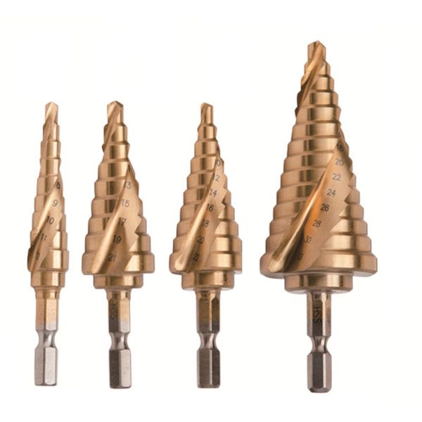 KIS633 510-7000  六角軸スパイラルステップドリル633