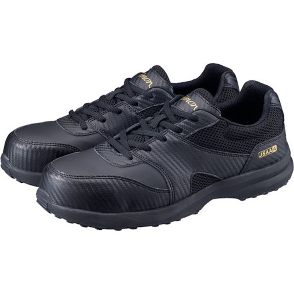 KN111BK255 584-7336  軽量耐滑プロスニーカー KN111 ブラック 25.5cm