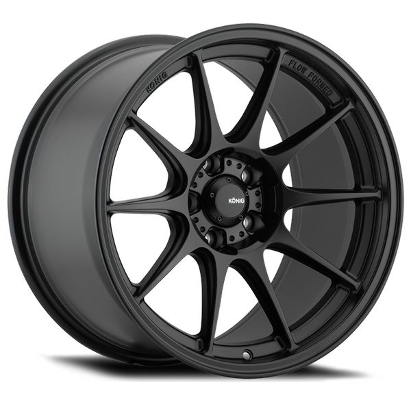 Dekagram 19x9.5B 5x114.3 ET35 Semi-Matte Black