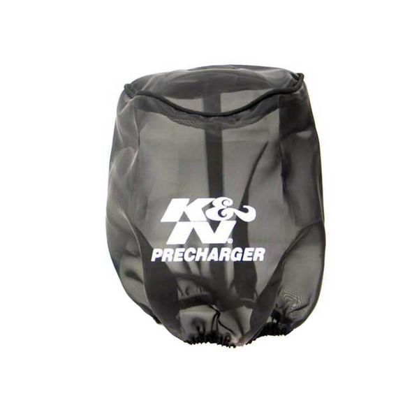PreCharger Tapered Air Filter Wrap Black 6in Height / 6in Diameter