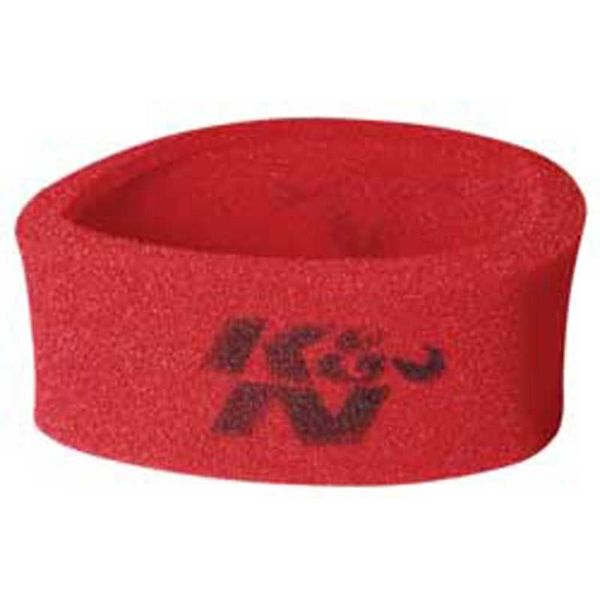 Universal Airforce Pre-Cleaner Air Filter Foam Wrap - Round Straight - Red