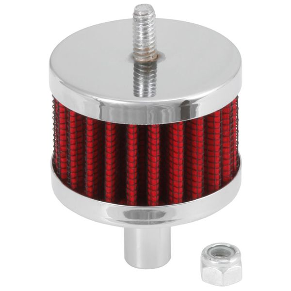 Steel Base Crankcase Vent Filter 0.5in Vent OD x 2in OD x 1.5in Height