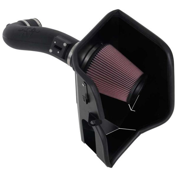 2019+ Chevrolet 1500 5.3L / 6.2L V8 F/I AirCharger Performance Intake System