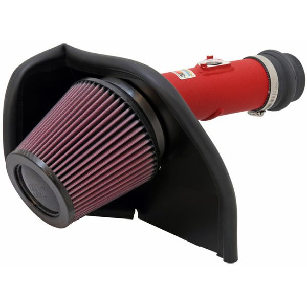 08-11 WRX/STi 2.5L H4 Red Typhoon Short Ram Intake