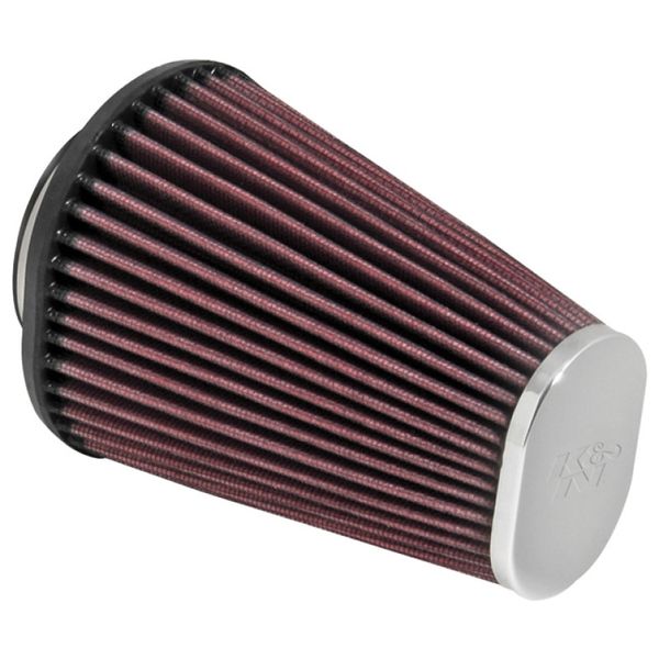 Universal Clamp-On Air Filter 2-7/16in Flange 4-1/2x3-3/4in Base 3x2in Top 6in Height