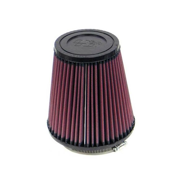 Round Tapered Universal Air Filter 3.5in Flange ID / 5.75in Base OD / 3.75in Top OD / 6in H