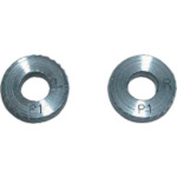 KNPRL0.8 813-0939 転造小径加工用ローレット駒 アヤ目(2コ1組)中目 ピッチ：0.8 外径A：12