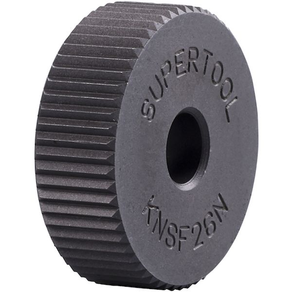 566-9425 国内標準ローレット駒 平目 荒目 1インチ当りの山数：14 外径A：19.2