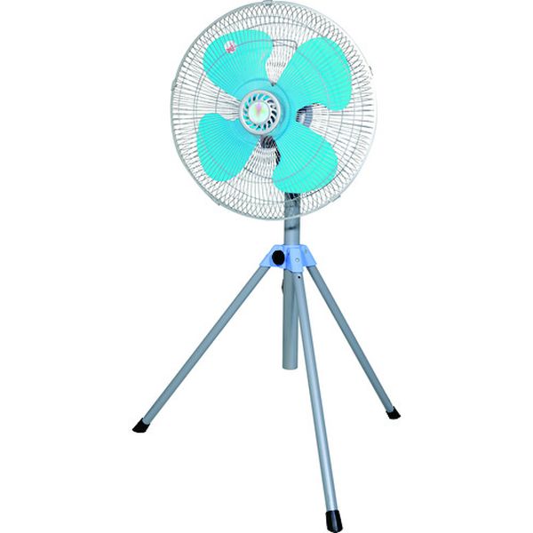 KONV450E 162-0446  工場扇 開放式 アース付 三脚折りタタミタイプ