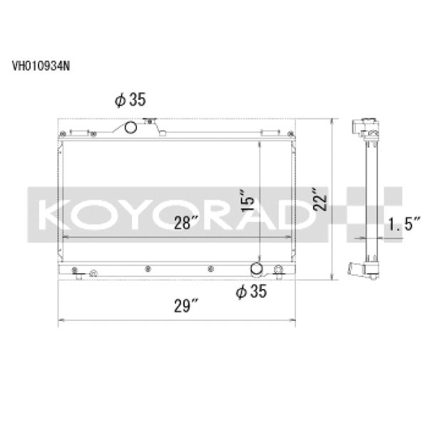 Koyorad 01-05 Lexus IS300 (w/ Manual Transmission) Racing Radiator