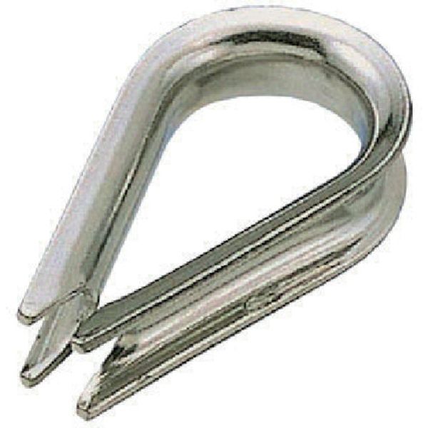 KRN1214 849-1741  フック ステンレス 板シンブル 使用ロープ径12～14mm