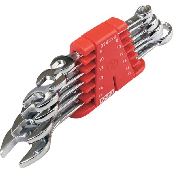 KS60P 407-3301  BEST Pホルダー式6丁組コンビレンチセット