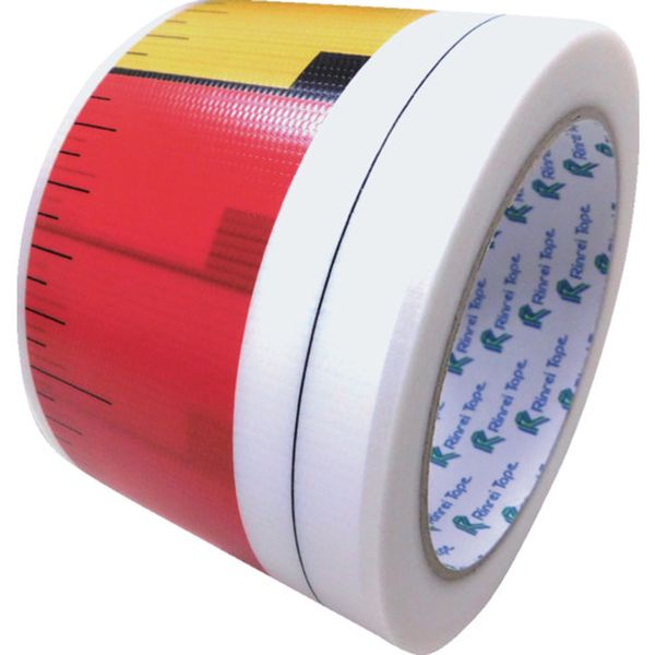 出来高計測用目盛り付きテープ 簡単×テープロッド 70mm×25m