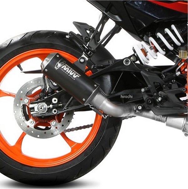 スリップオンマフラー MK3 24年-25年 390 DUKE ステンレスブラック