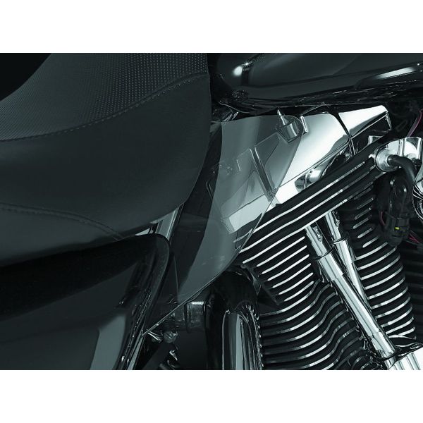Kuryakyn Saddle Shields Heat Deflectors 97-07 Touring Smoke