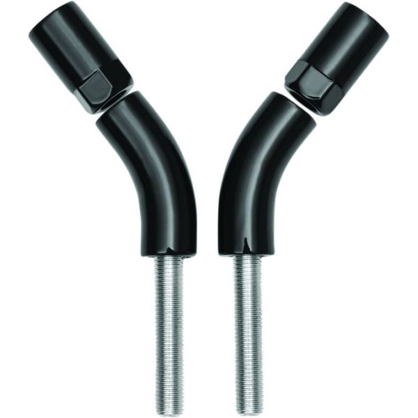 Kuryakyn Mirror Stem 3in Outward Extenders Black