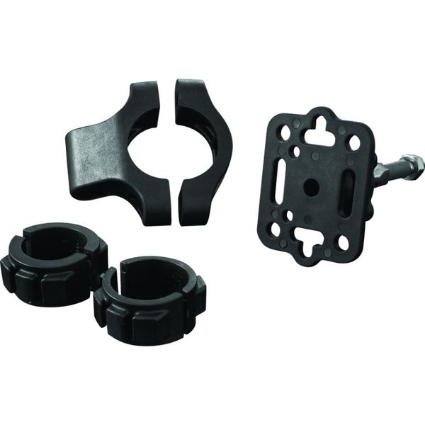 Kuryakyn Handlebar Accessory Mount Standard 7/8 to 1-1/4in Bar Black
