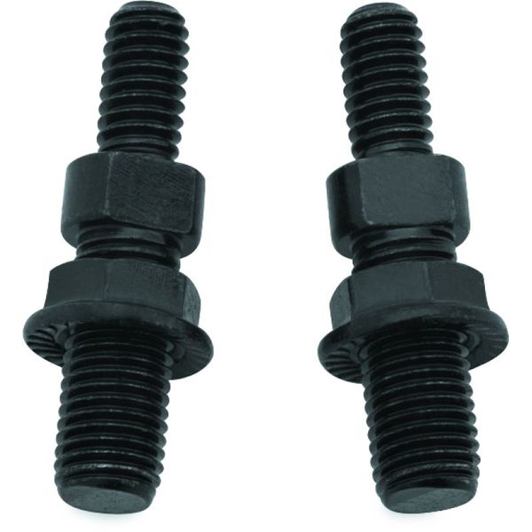 Kuryakyn Universal Mirror Adapters Gloss Black