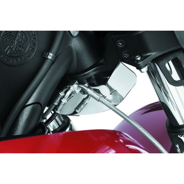 Kuryakyn Lower Triple Tree Wind Deflector Chrome