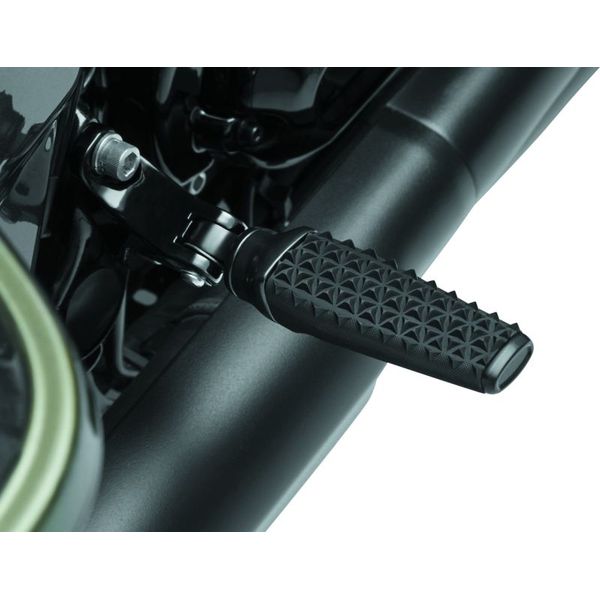 Kuryakyn Thresher Pegs With Adapter Black