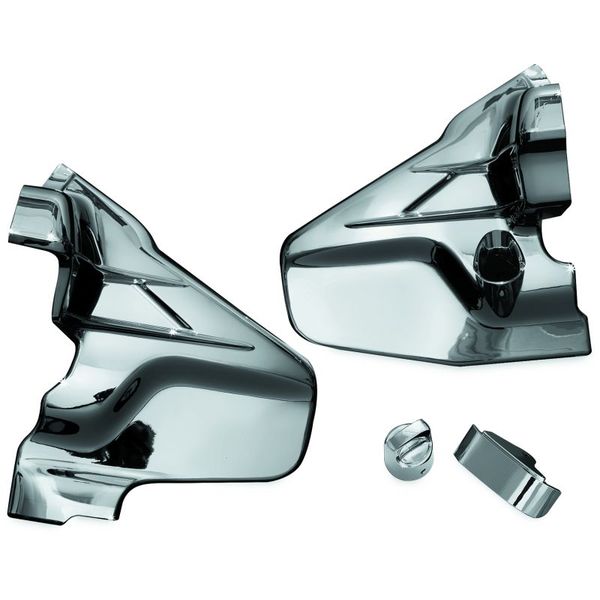 Kuryakyn Louvered Transmission Cover 01-17 Honda GL1800 Chrome