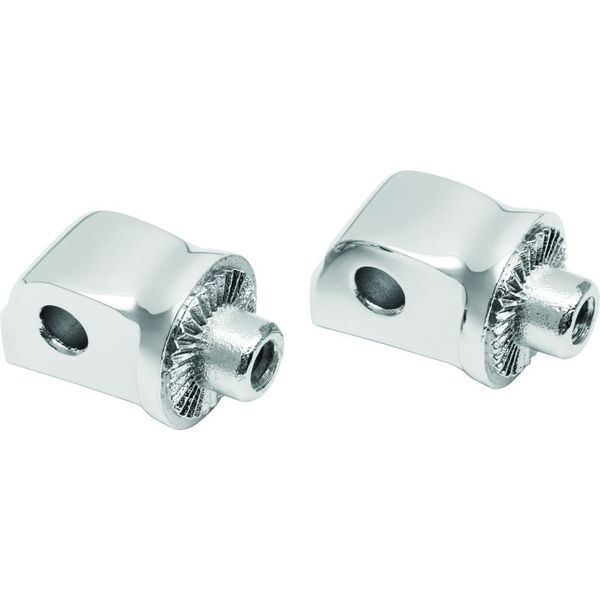 Kuryakyn Splined Passenger Peg Adapter Chrome
