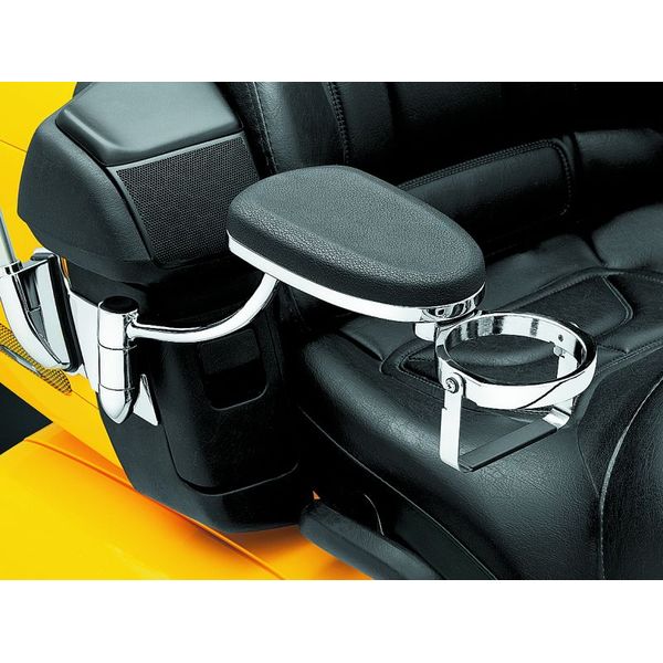 Kuryakyn Passenger Armrest Honda GL1800 01-10 Models Chrome