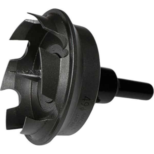 KVM49 690-7671  六角軸面取り付ビニールホルソー 49