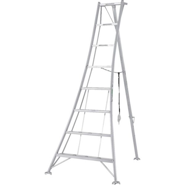 835-7813  アルミ製園芸用三脚KWX 天板高さ2.32