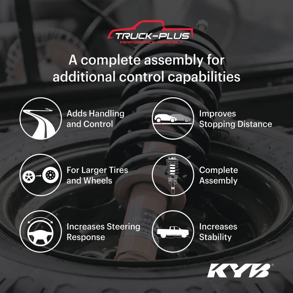 KYB 16-23 Toyota Tacoma 4WD Truck-Plus Performance Upgrade - Front Right