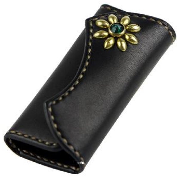 KIYOC・レザーキーケース BRASS/GREEN