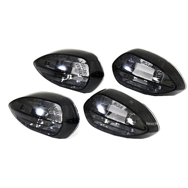 ウィンカーレンズ ヤマハ MT-07/MT-09 1台分 スモーク