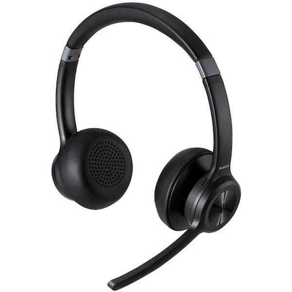 LBTHSOH20BK 535-1019 Bluetooth対応ヘッドセット ノイズリダクションマイク機能付き ブラック