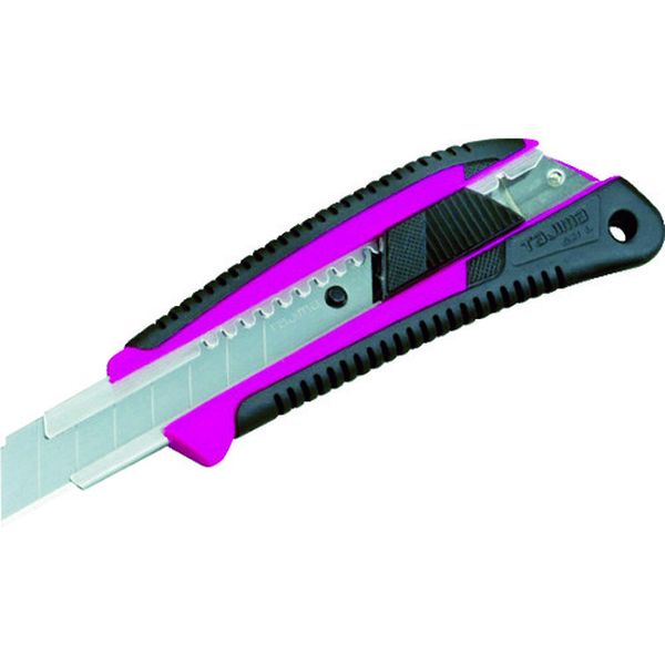 オートロック グリL マゼンタ クリアケース