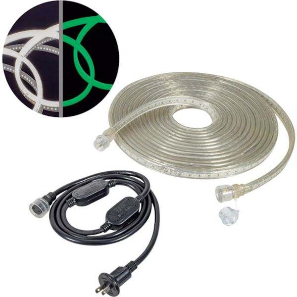 LECNR5LALW 538-7580  LEDコネクトライン 両面発光 5m 白 蓄光タイプ