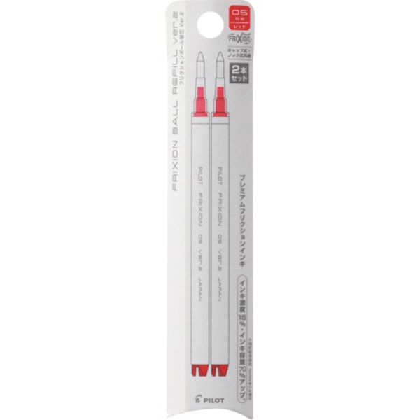 LFBKRF50EF2R 545-4702 フリクションボールノック用レフィル 0.5mm レッド