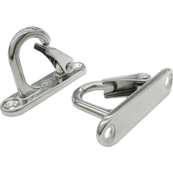 LOVS 158-7079  ステンレス ラブフック 曲面用 全長80mm