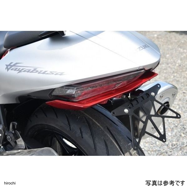 Hayabusa ライセンスプレートステー ブラック