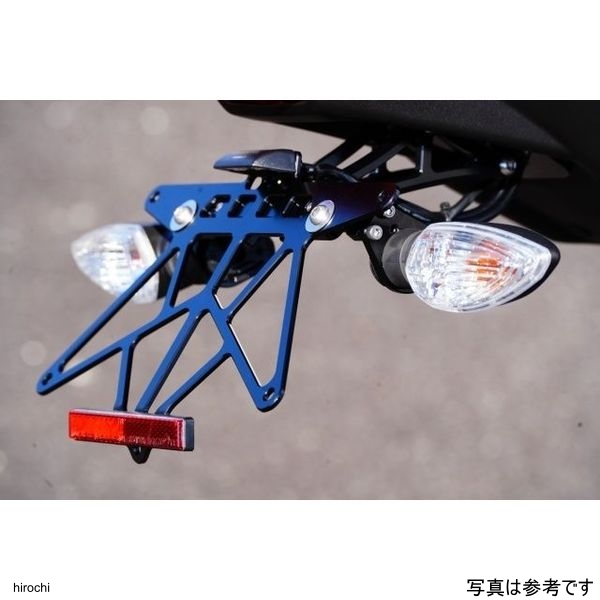 YZF-R125、15 ライセンスプレートホルダー