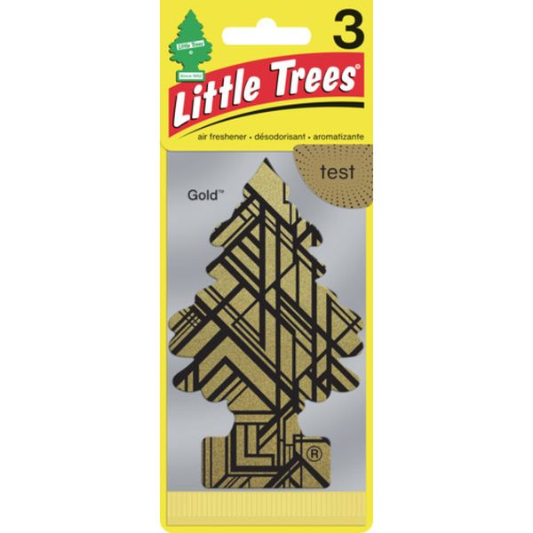 LT エアーフレッシュナー 3P - Gold(ゴールド)