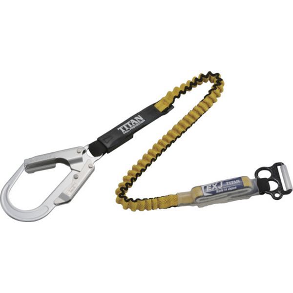 EXJ胴ベルト用メインランヤード イエロー