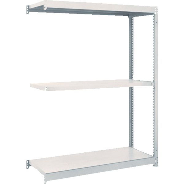M1.53563B スチールラック M1.5型軽中量棚 1460X595XH900 3段連結 ネオグレー