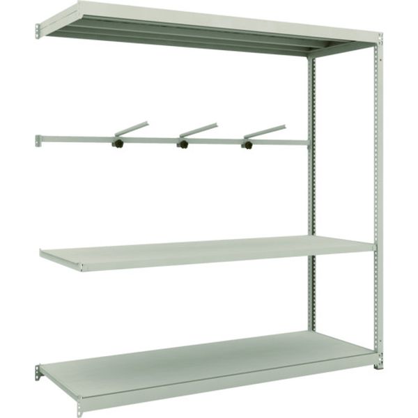 M1.56663A1B スチールラック M1.5型軽中量棚 1760X595X1800 3段 アーム1段 連結
