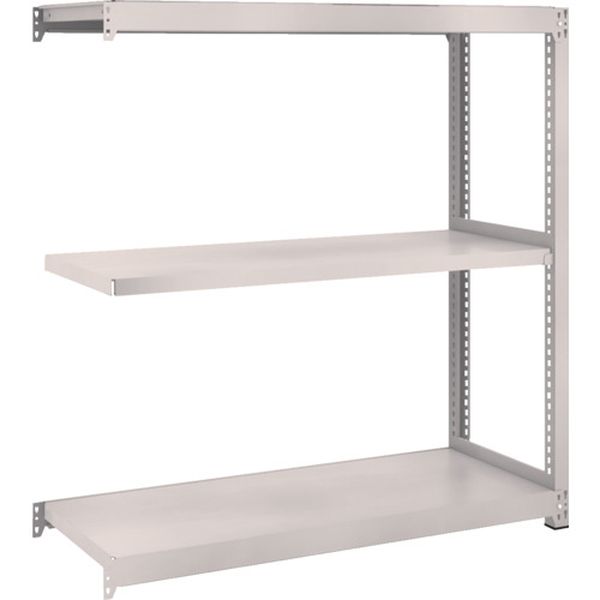 M23333B スチールラック M2型軽中量棚 860X300XH900 3段 連結 ネオグレー ネオグレー