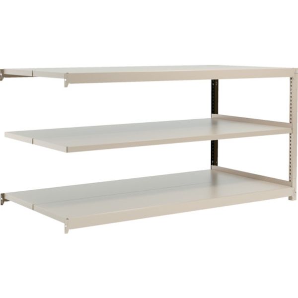 M23693B スチールラック M2型軽中量棚 1760×880×H900 3段 連結 ネオグレー ネオグレー