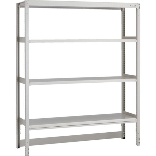 M2DB6364 スチールラック M2型軽中量棚 台車天板収納型 860X600XH1800 4段 単体