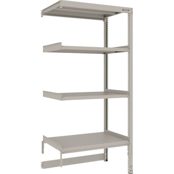 M2DB6364B スチールラック M2型軽中量棚 台車天板収納型 860X600XH1800 4段 連結