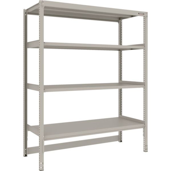 M2DB6564 スチールラック M2型軽中量棚 台車天板収納型 1460X600XH1800 4段 単体