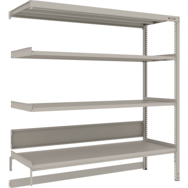 M2DB6664B スチールラック M2型軽中量棚 台車天板収納型 1760X600XH1800 4段 連結